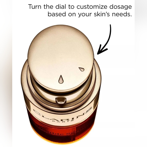 Clarins Double Serum Complete Age Control Concentrate 0.6oz - Picture 3 of 5